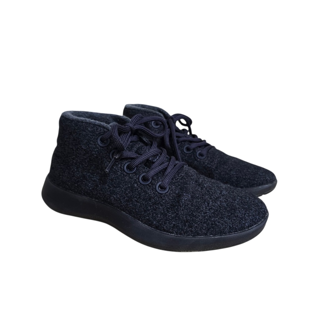 Allbirds Wool Runner-up Mizzle Navy Blue High Top Sneakers Womens Size 8‎ Gorp